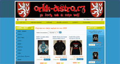 Desktop Screenshot of orlik-distro.cz